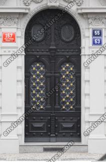 photo texture of door wooden ornate 0003